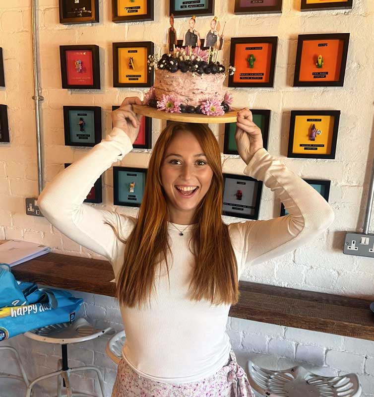 Waddle team birthday celebration