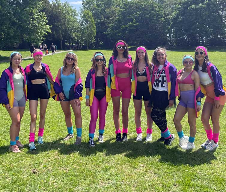 Waddle team event - 80s party