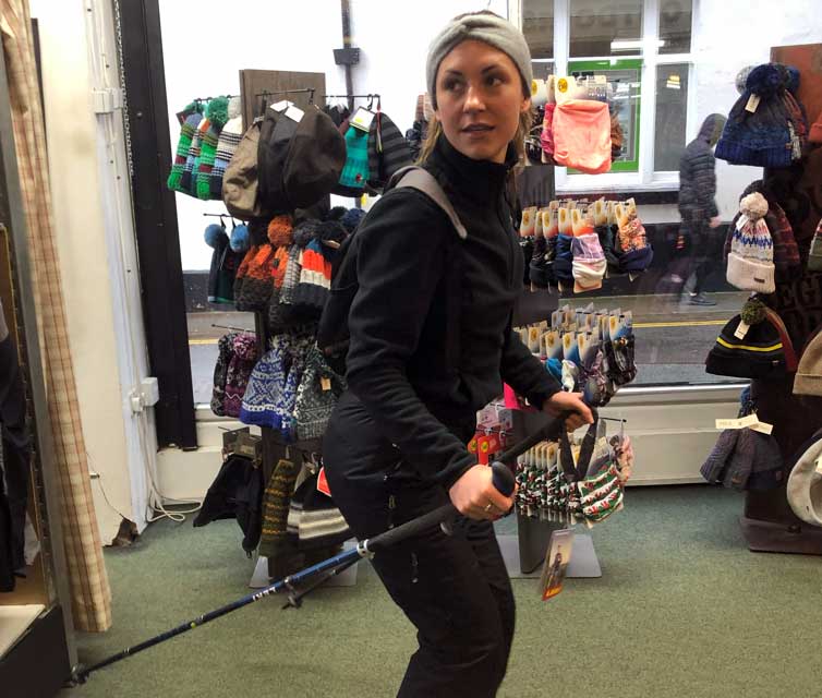 Waddle team skiing trip